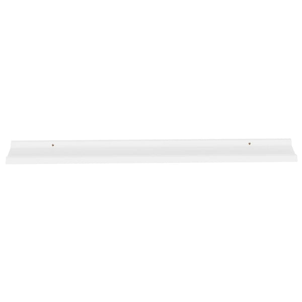 Depe Wandregale weiß 115x9x3cm (2 Stk.)