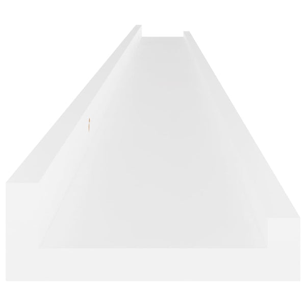 Depe Wandregale weiß 115x9x3cm (2 Stk.)
