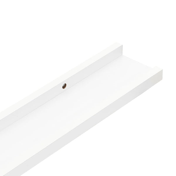 Depe Wandregale weiß 115x9x3cm (2 Stk.)