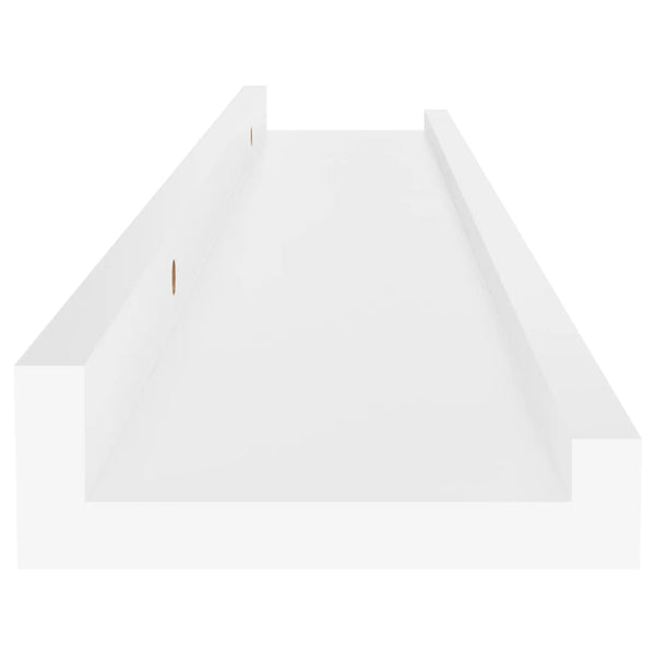 Weiße Depe Wandregale 60x9x3cm (4 Stk.)