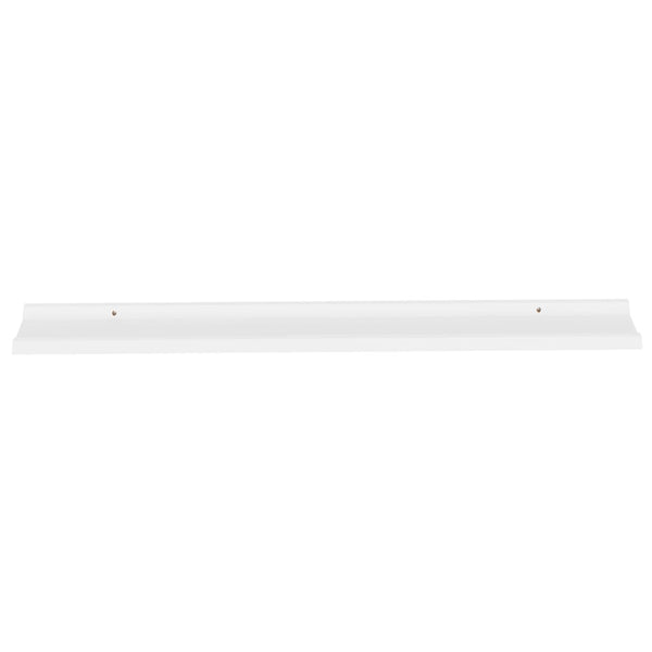 Depe Wandregale, weiß, 115x9x3cm (4 Stück)