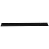 Schwarze Wandregale Depe 115x9x3cm (2 St.)