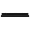 Schwarze Wandregale Depe 40x9x3cm (4 Stk.)