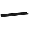 Schwarze Wandregale Depe 60x9x3cm (4 Stk.)