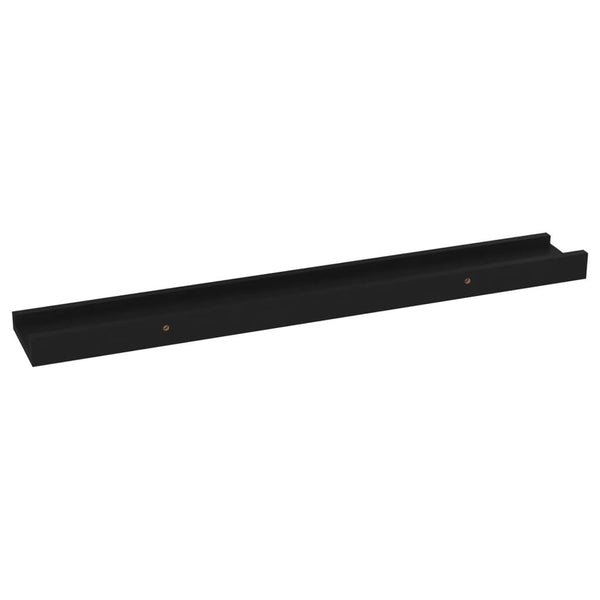 Schwarze Wandregale Depe 60x9x3cm (4 Stk.)