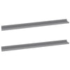 Graue Wandregale Depe 100x9x3cm (2 St.)