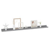 Graue Wandregale Depe 100x9x3cm (2 St.)