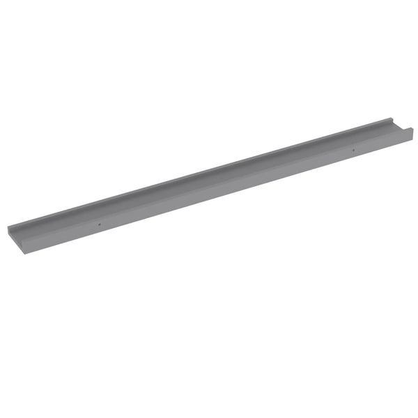 Graue Wandregale Depe 100x9x3cm (2 St.)