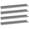 Graue Wandregale Depe 60x9x3cm (4 Stk.)