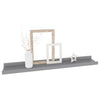 Graue Wandregale Depe 60x9x3cm (4 Stk.)