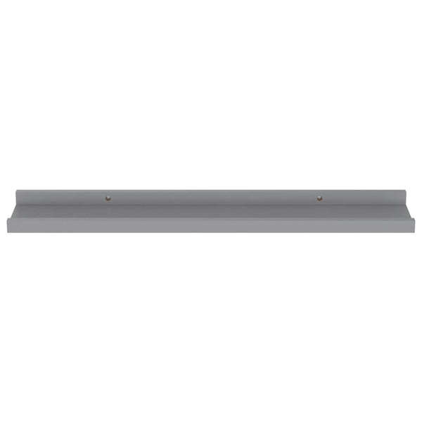 Graue Wandregale Depe 60x9x3cm (4 Stk.)