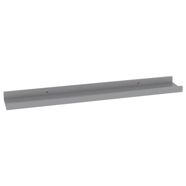 Graue Wandregale Depe 60x9x3cm (4 Stk.)