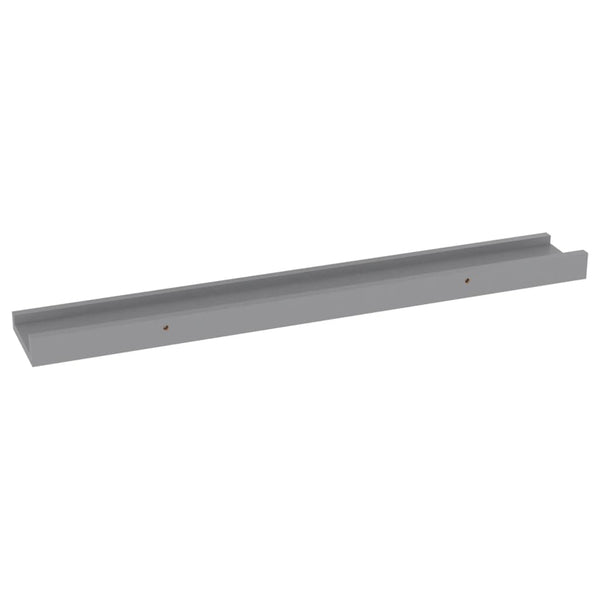 Graue Wandregale Depe 60x9x3cm (4 Stk.)