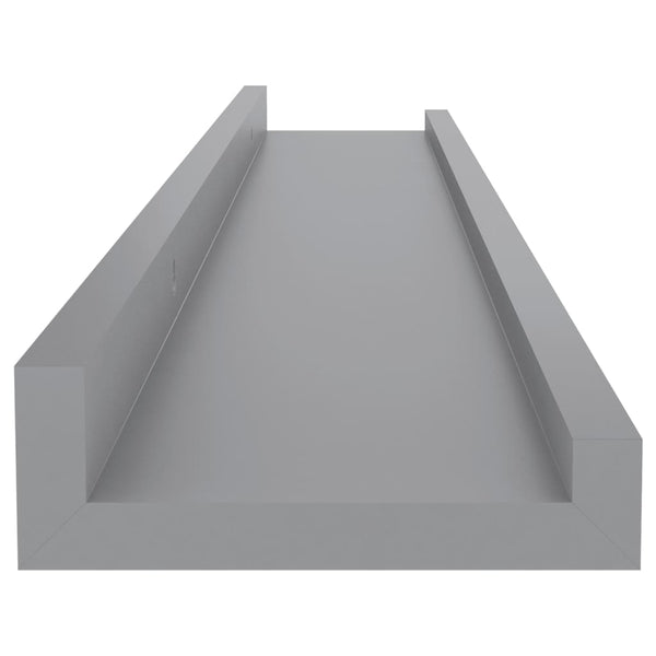 Graue Wandregale Depe 60x9x3cm (4 Stk.)