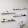 Graues Wandregal Depe 100x9x3cm (4 Stk.)