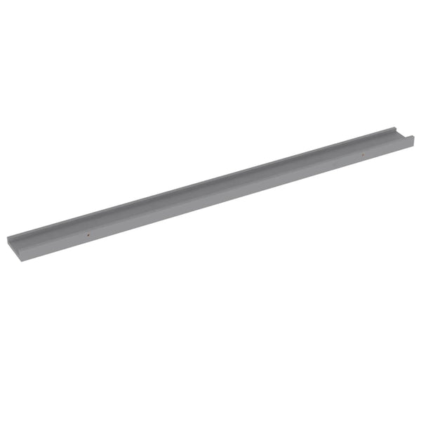 Graues Wandregal Depe 115x9x3cm (4 Stk.)
