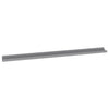 Graues Wandregal Depe 115x9x3cm (4 Stk.)
