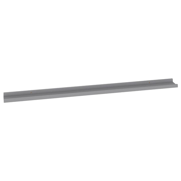 Graues Wandregal Depe 115x9x3cm (4 Stk.)