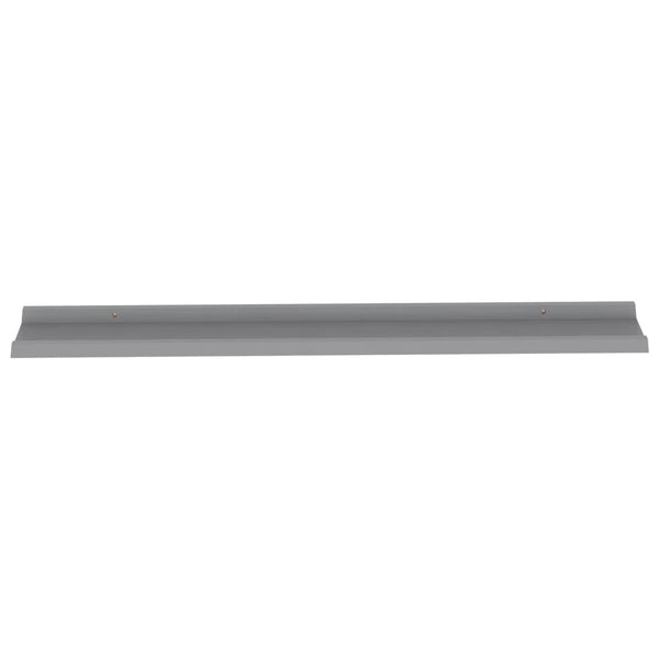 Graues Wandregal Depe 115x9x3cm (4 Stk.)