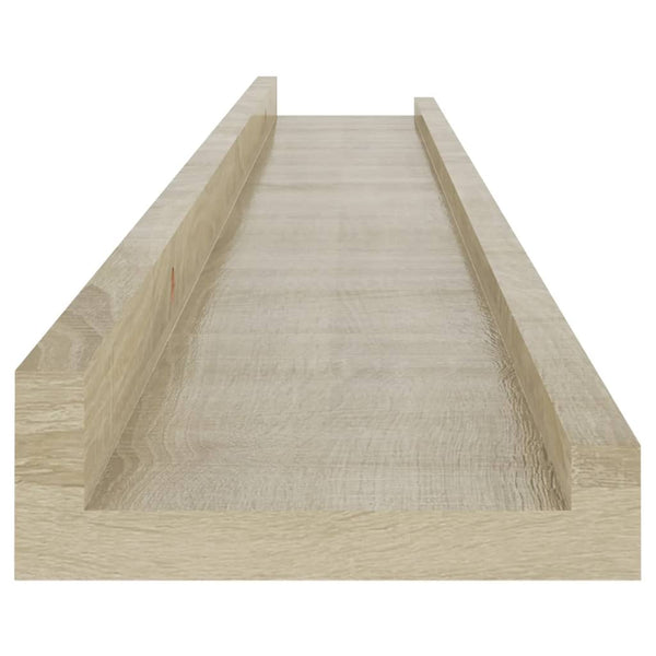 Wandregale Sonoma-Eiche Depe 80x9x3cm (2 Stück)