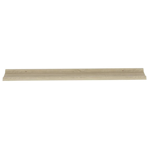 Sonoma-Eiche Wandregale Depe 115x9x3cm (2 Stück)