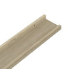 Sonoma-Eiche Wandregale Depe 115x9x3cm (2 Stück)