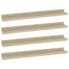 Wandregale Sonoma-Eiche Depe 60x9x3cm (4 Stk.)