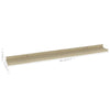 Sonoma-Eiche Wandregale Depe 80x9x3cm (4 Stk.)
