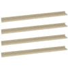 Sonoma-Eiche Wandregale Depe 100x9x3cm (4 Stück)