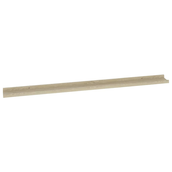 Sonoma-Eiche Wandregale Depe 115x9x3cm (4 Stk.)