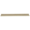 Sonoma-Eiche Wandregale Depe 115x9x3cm (4 Stk.)