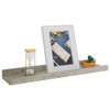 Wandregal Depe Betongrau 40x9x3cm (2 St.)