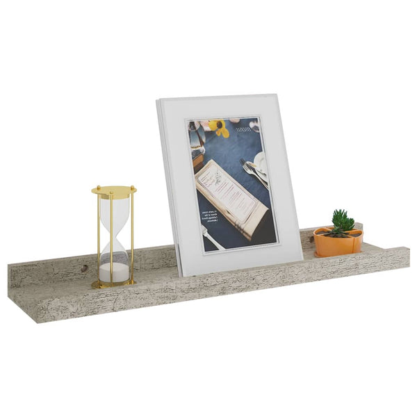 Wandregal Depe Betongrau 40x9x3cm (2 St.)