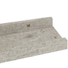 Wandregal Depe Betongrau 40x9x3cm (2 St.)