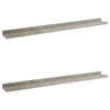 Wandregale Depe, betongrau 80x9x3cm (2 St.)