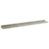 Wandregale Depe, betongrau 80x9x3cm (2 St.)