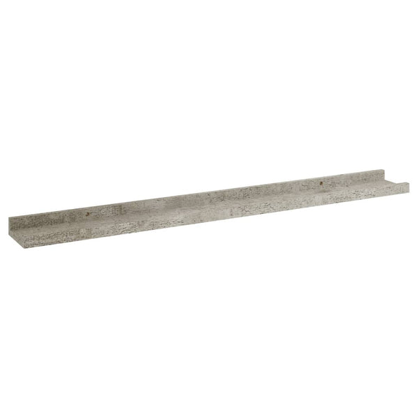 Wandregale Depe, betongrau 80x9x3cm (2 St.)