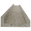 Wandregale Depe, betongrau 80x9x3cm (2 St.)
