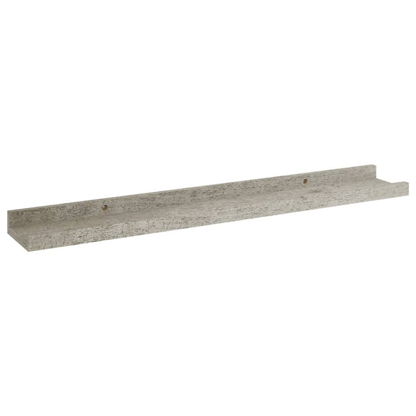 Betongraue Wandregale Depe 60x9x3cm (4 Stück)