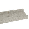 Betongraue Wandregale Depe 60x9x3cm (4 Stück)