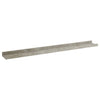 Betongraue Wandregale Depe 80x9x3cm (4 Stück)