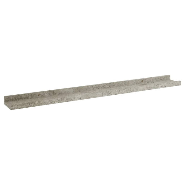 Betongraue Wandregale Depe 80x9x3cm (4 Stück)