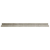 Betongraue Wandregale Depe 80x9x3cm (4 Stück)