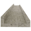 Betongraue Wandregale Depe 80x9x3cm (4 Stück)