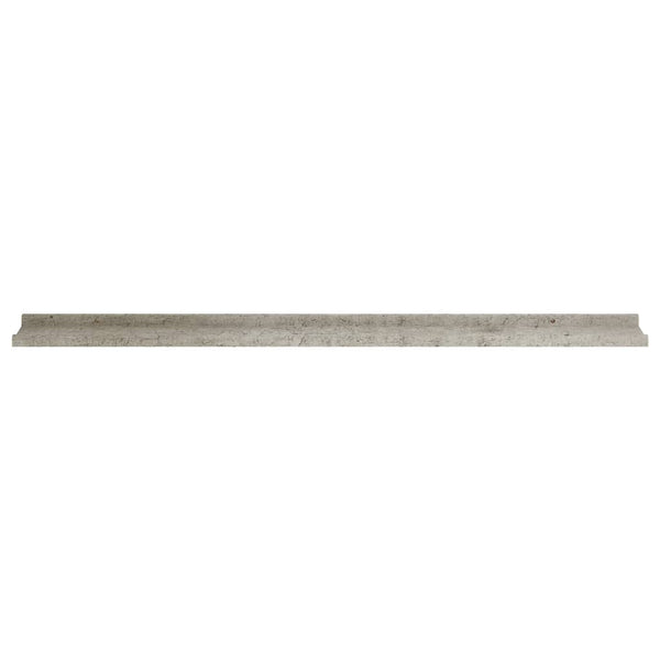 Betoninharmaa seinähyllyt Depe 115x9x3cm (4 kpl)