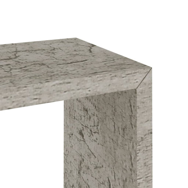 Betongraue Wandwürfelregale Chirisescu (2 Stk.)