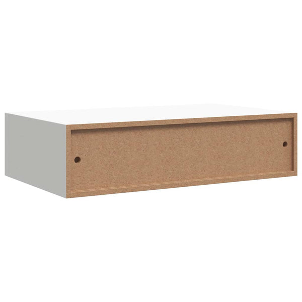 Weißes Wandregal Czank 40x23,5x10cm (MDF)