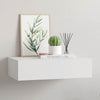 Weißes Wandregal Czank 40x23,5x10cm (MDF)