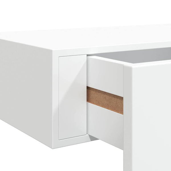 Weiße Wandregale Czank 40x23,5x10cm (2 Stück MDF)