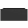 Schwarze Wandregale Czank 40x23,5x10cm (2 Stück MDF)
